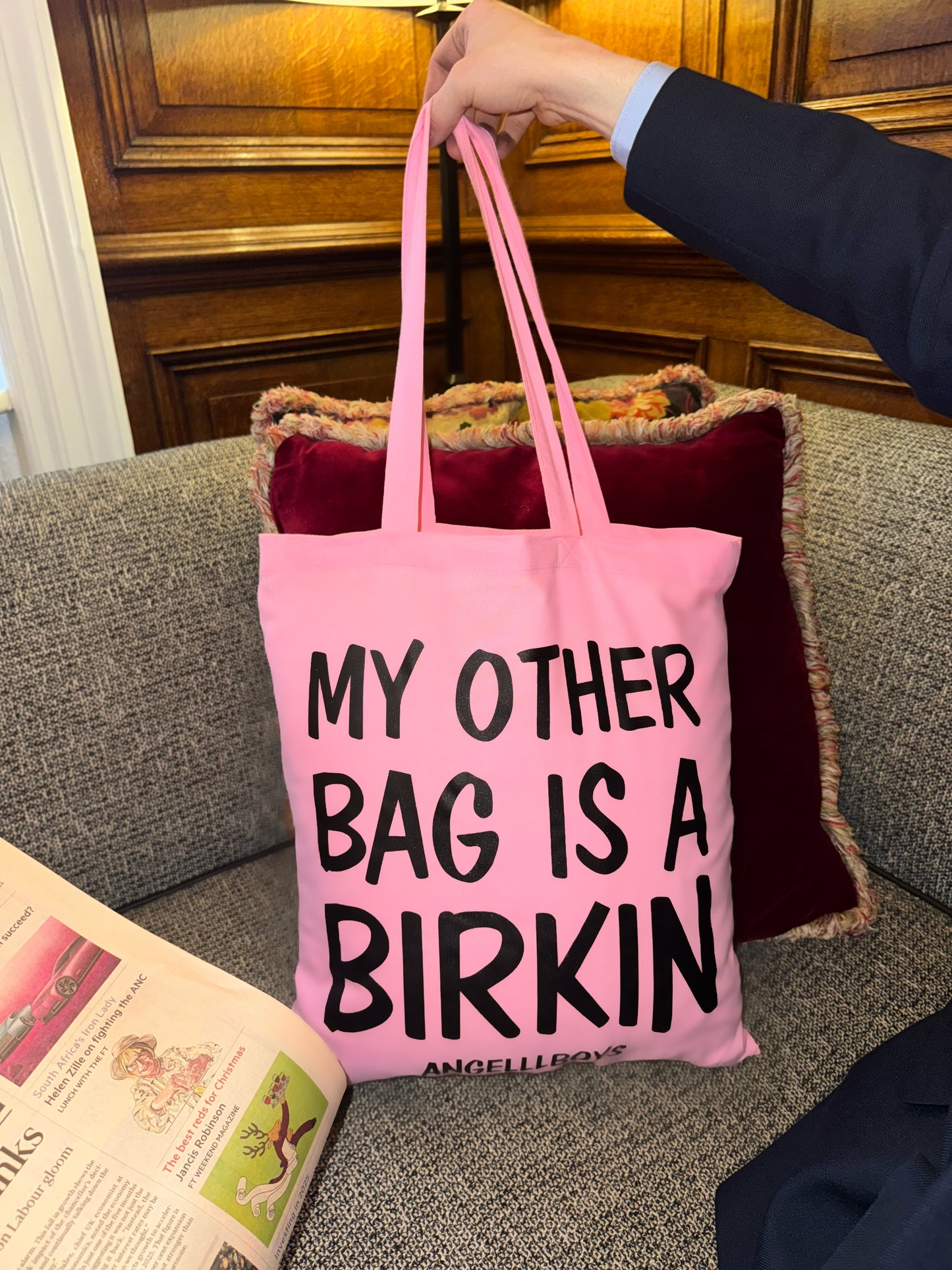 VALENTINES DAY: Classic Tote in Valentines Pink